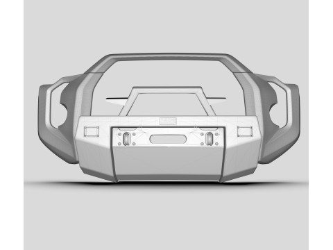 Viper Front Bumper Toyota 4Runner 3D Модель