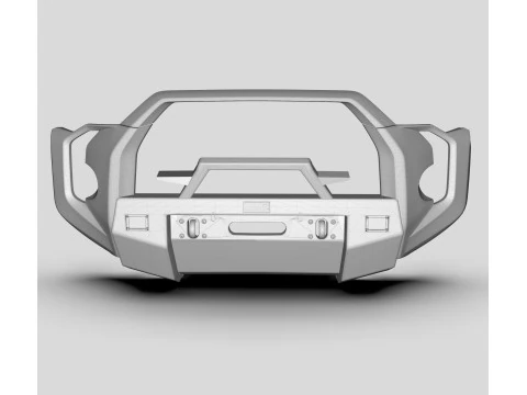 Viper Front Bumper Toyota 4Runner 3D Model