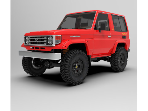Toyota Land Cruiser J70 Modèle 3D