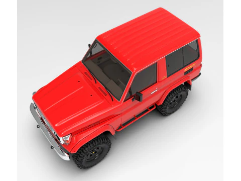 Toyota Land Cruiser J70 3D Model