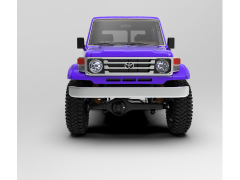 Toyota Land Cruiser J70 Modèle 3D