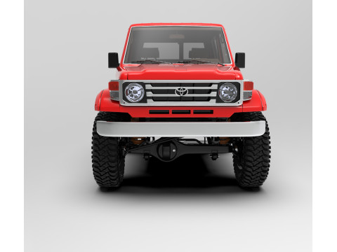 Toyota Land Cruiser J70 Modèle 3D