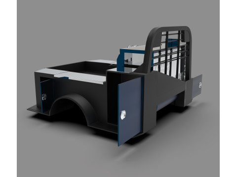 Welding Truck - Mobile Workstation for Heavy-Duty Jobs Modelo 3D