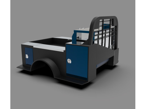 Welding Truck - Mobile Workstation for Heavy-Duty Jobs Modelo 3D