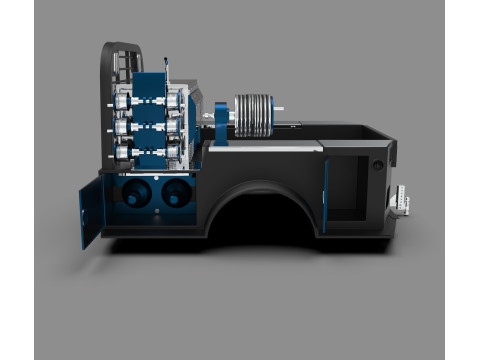Welding Truck - Mobile Workstation for Heavy-Duty Jobs Modelo 3D