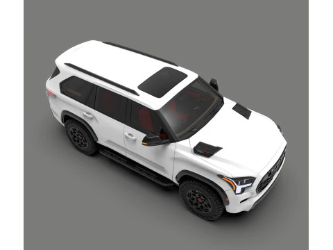 Toyota Sequoia TRD Pro 2023-2024 3D Model