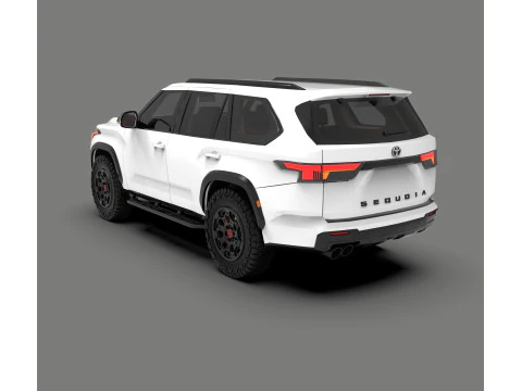 Toyota Sequoia TRD Pro 2023-2024 3D Model