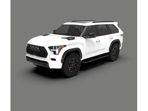 Toyota Sequoia TRD Pro 2023-2024 3D Model