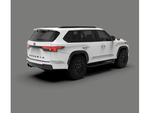 Toyota Sequoia TRD Pro 2023-2024 3D Model