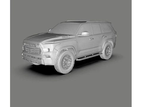 Toyota Sequoia TRD Pro 2023-2024 3D Model