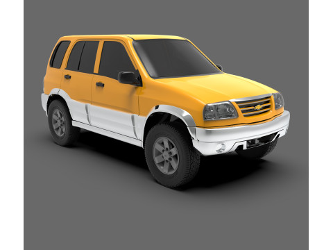 Chevrolet Grand Vitara 2007 3D-Modell
