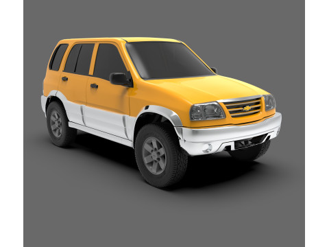 Chevrolet Grand Vitara 2007 3D 모델