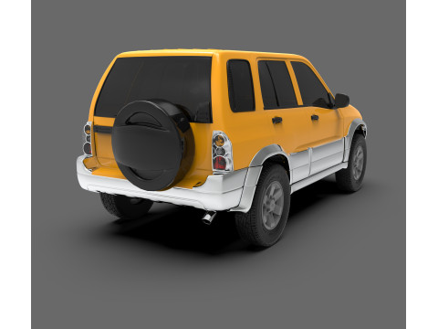 Chevrolet Grand Vitara 2007 3D 모델