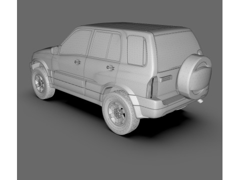 Chevrolet Grand Vitara 2007 3D 모델