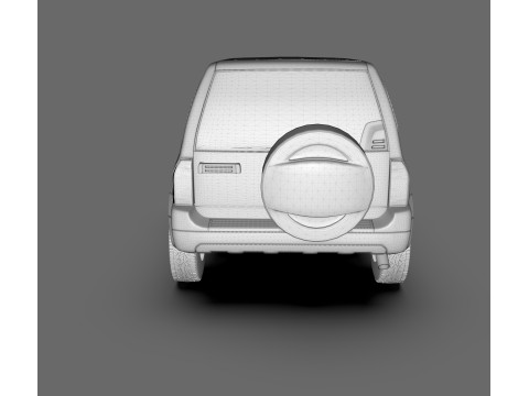 Chevrolet Grand Vitara 2007 3D 모델