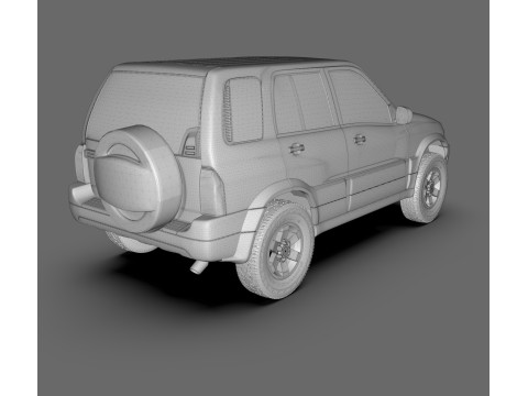 Chevrolet Grand Vitara 2007 3D 모델