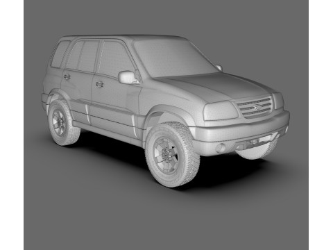 Chevrolet Grand Vitara 2007 3D 모델