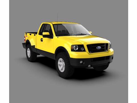 F-150 FX4 3D Off-Road Pickup Truck Model 3D
