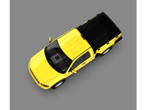 F-150 FX4 3D Off-Road Pickup Truck 3D Model