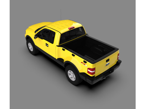 F-150 FX4 3D Off-Road Pickup Truck Modello 3D