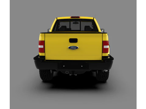 F-150 FX4 3D Off-Road Pickup Truck 3D Model