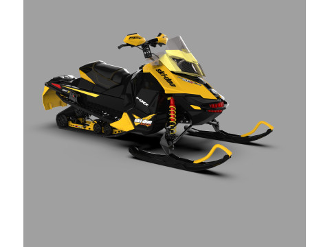 Ski-Doo 800R Snowmobile 3Dモデル