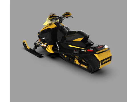 Ski-Doo 800R Snowmobile 3D Model
