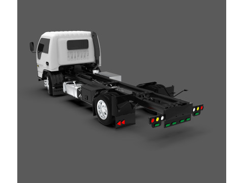 JAC 1045 Truck 3D 모델