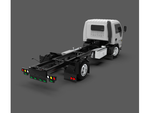 JAC 1045 Truck 3D 모델
