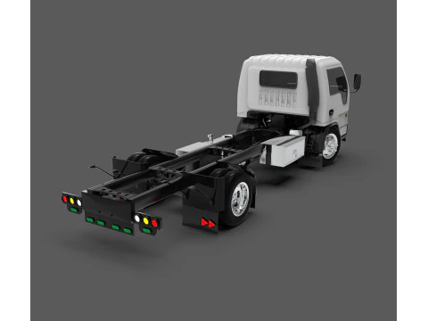 JAC 1045 Truck 3D Model