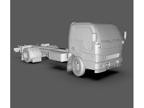 JAC 1045 Truck 3D 모델