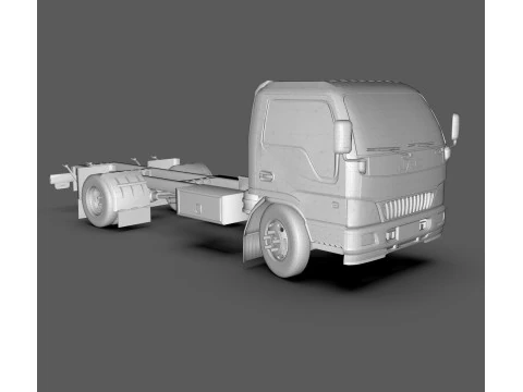 JAC 1045 Truck 3D Model