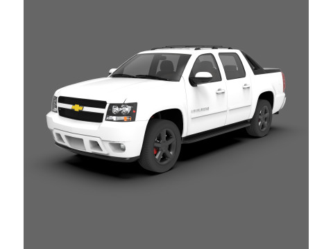 Chevrolet Avalanche 2007 3D Model