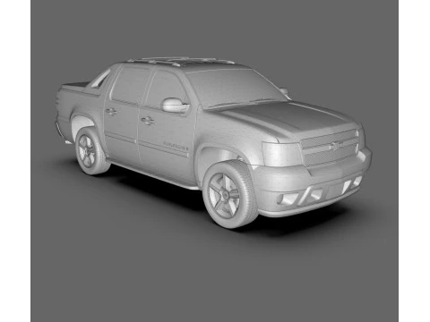 Chevrolet Avalanche 2007 3D Model