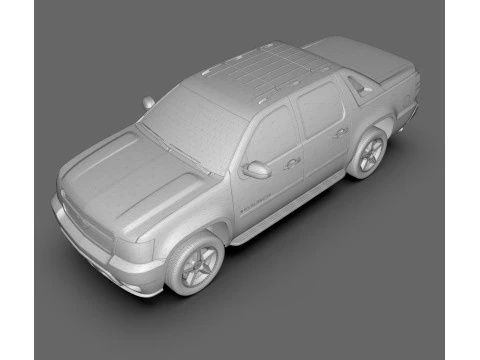 Chevrolet Avalanche 2007 3D Model