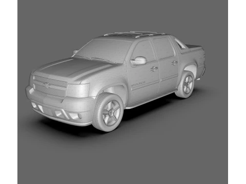 Chevrolet Avalanche 2007 3D Model