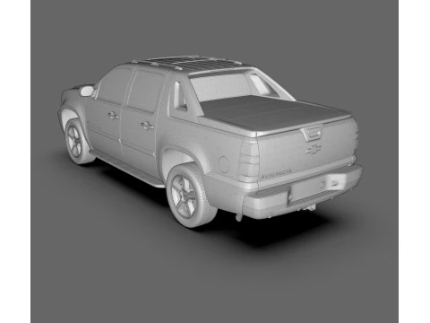 Chevrolet Avalanche 2007 3D Model