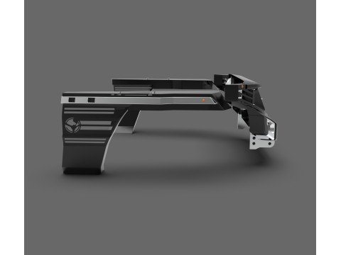 Ecotechne Front Bumper for Toyota Land Cruiser J70 3D Model