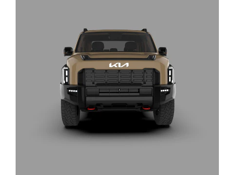 Kia Tasman 2025 3D Pickup Truck 3D Model