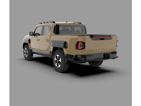 Kia Tasman 2025 3D Pickup Truck 3D Model