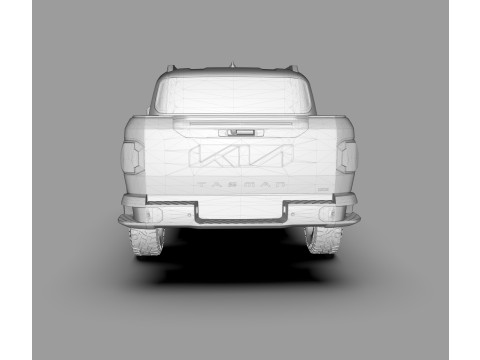 Kia Tasman 2025 3D Pickup Truck 3D Model
