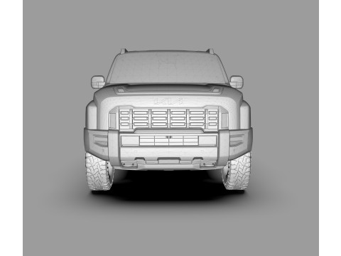 Kia Tasman 2025 3D Pickup Truck 3D Model