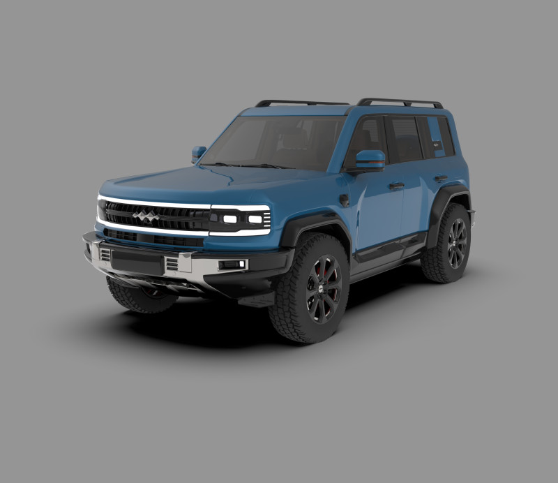 BYD Formula Leopard 5 3D 模型 .c4d .max .obj .3ds .fbx .stl .blend 