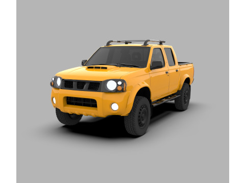 Nissan Frontier Pickup Truck 2004 3D Modell