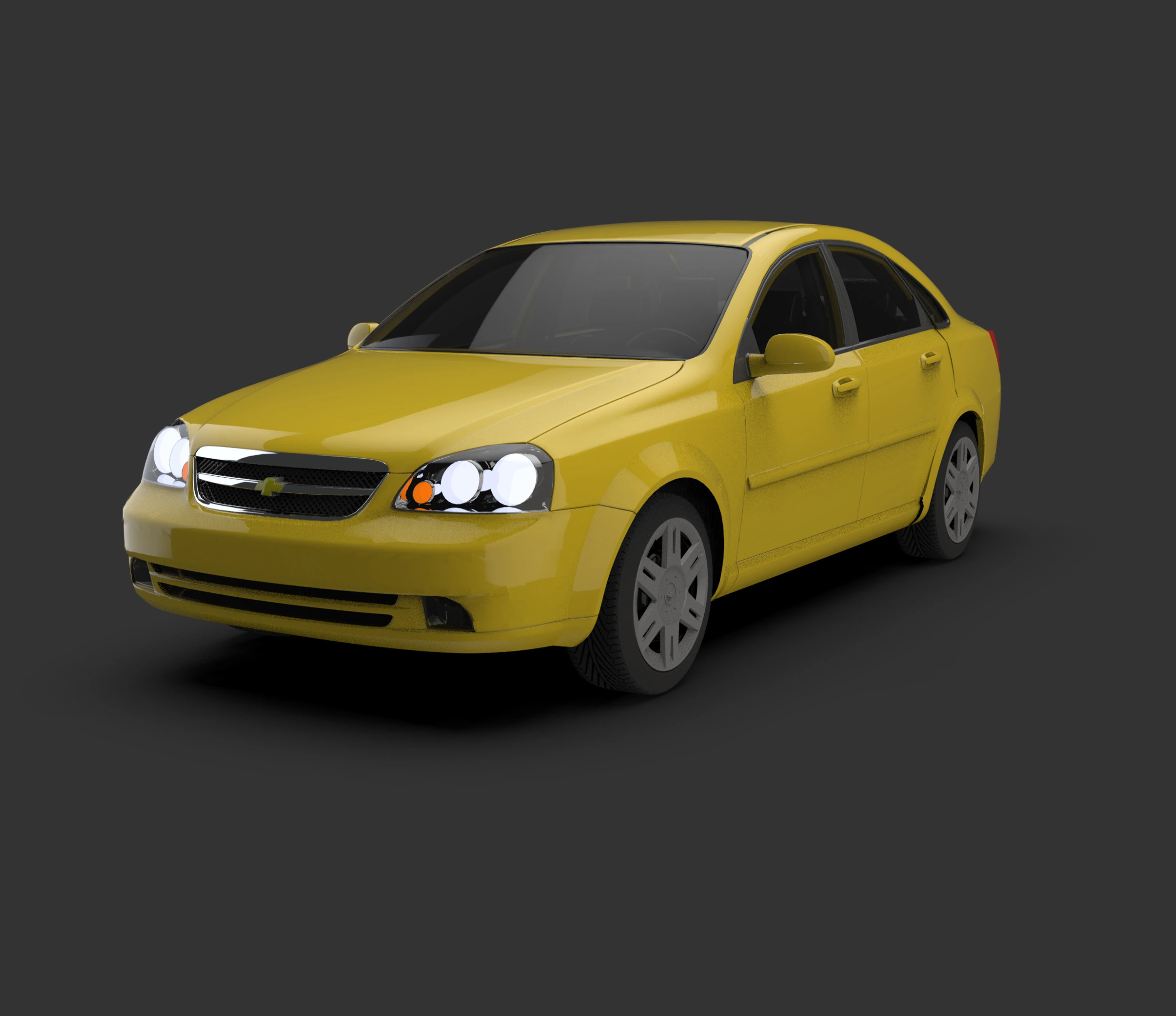 Chevrolet Optra Sedan 3D Model .c4d .max .obj .3ds .fbx .stl .blend 