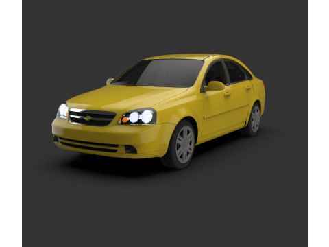 Chevrolet Optra Sedan Modèle 3D