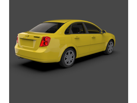 Chevrolet Optra Sedan 3Dモデル
