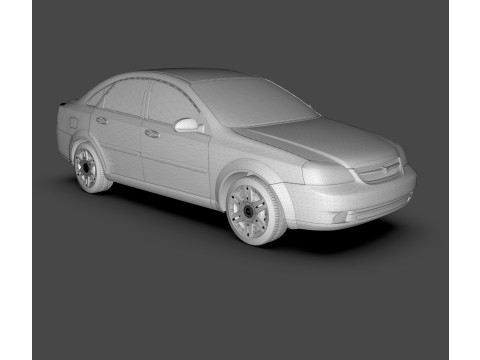 Chevrolet Optra Sedan 3Dモデル