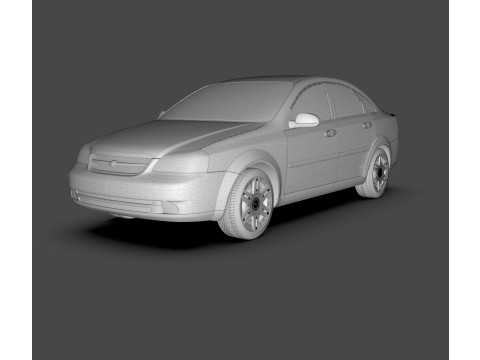Chevrolet Optra Sedan 3Dモデル