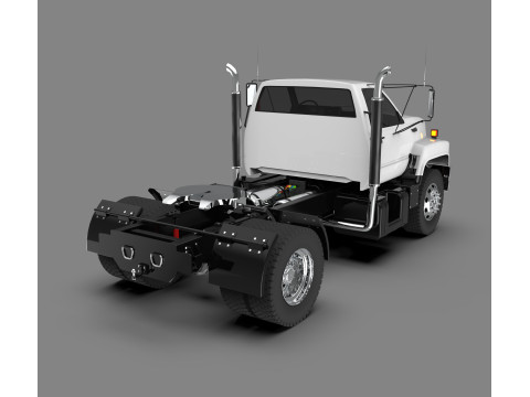 GMC TopKick Heavy Duty Truck Model 3D
